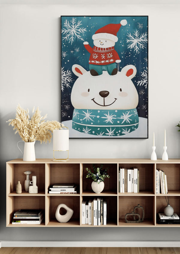 Ein Eisbär-Weihnachten