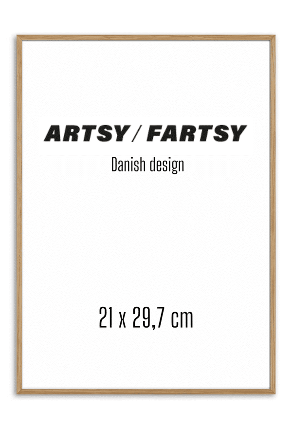 Massiver Eichenrahmen 21x30 cm