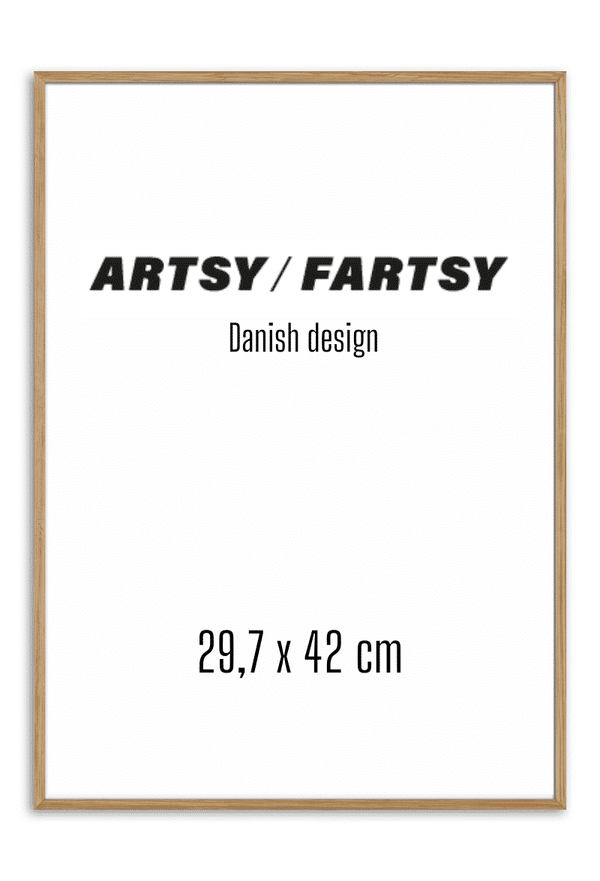 Massiver Eichenrahmen 30x42 cm