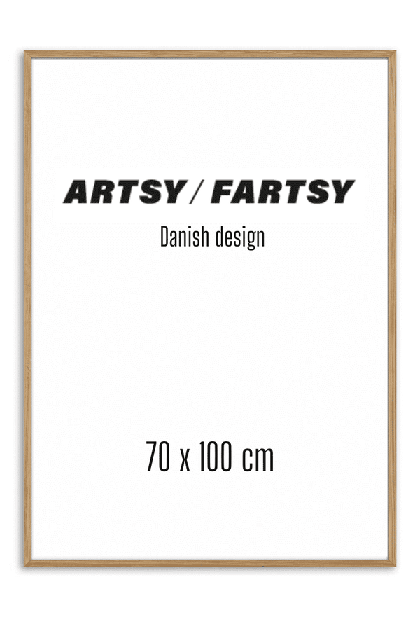 Massiver Eichenrahmen 70x100 cm