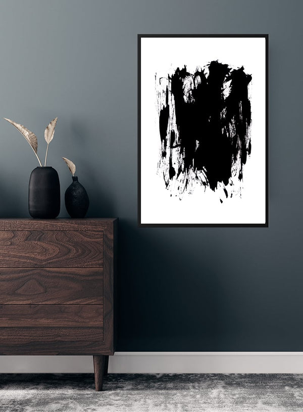 As long as it is black poster
