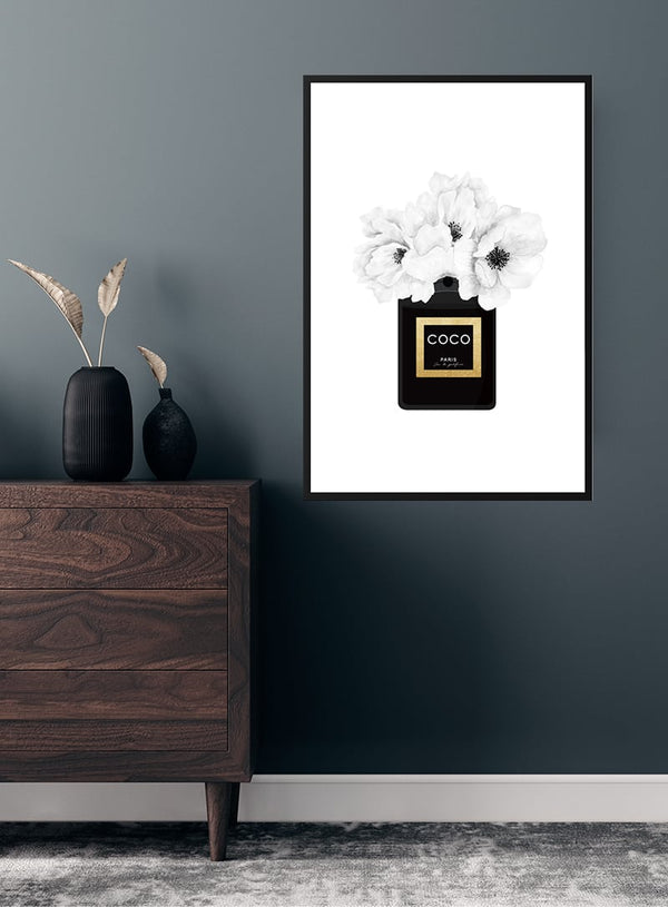 Coco Chanel Parfüm-Poster