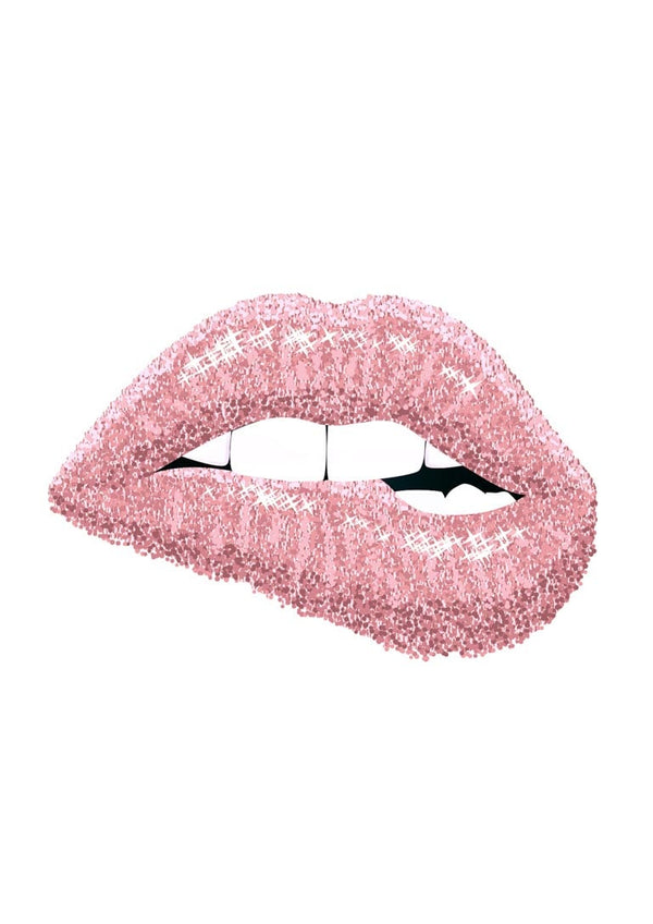Glänzendes Lippenstiftposter