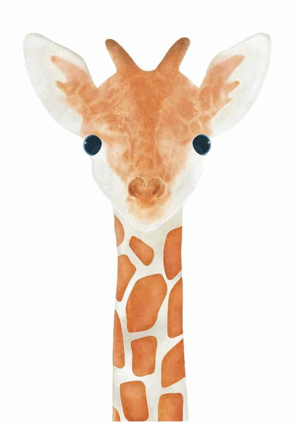 Giraffen-Poster für Kinder