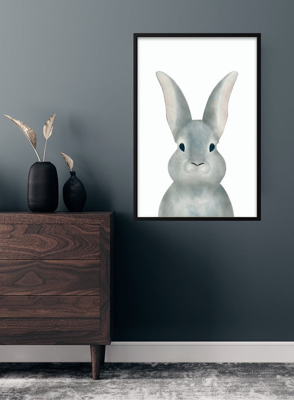 Sød kanin Poster für die Geburt