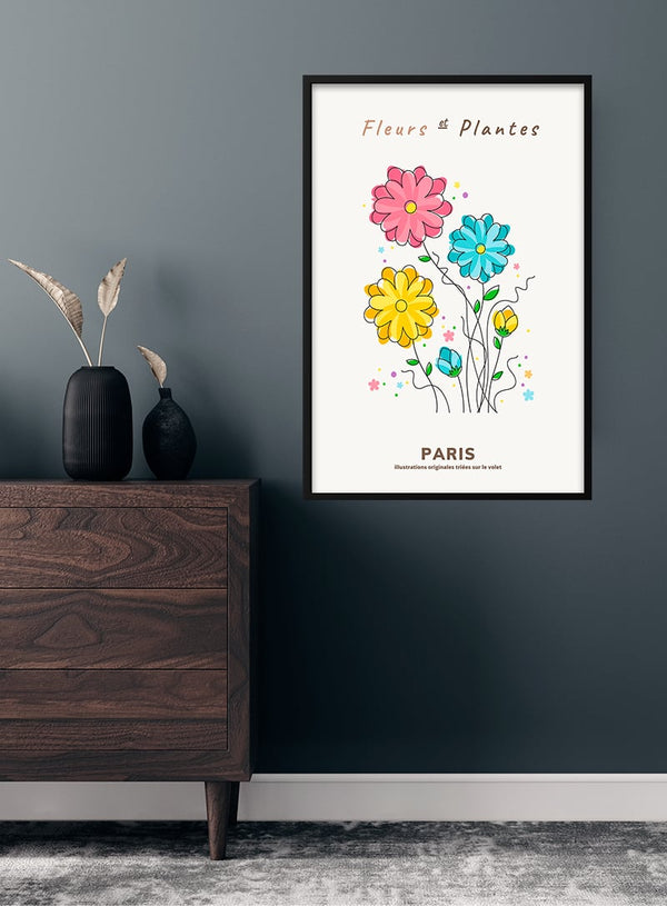 Fleurs et Plantes #2 Kunstposter