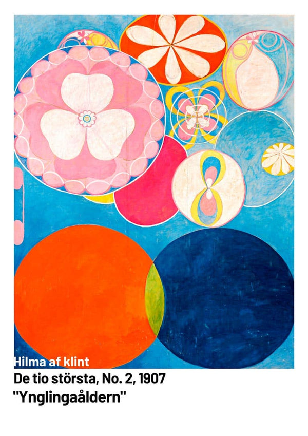 Hilma af Klint – Die größte Nummer Nr. 2 Poster