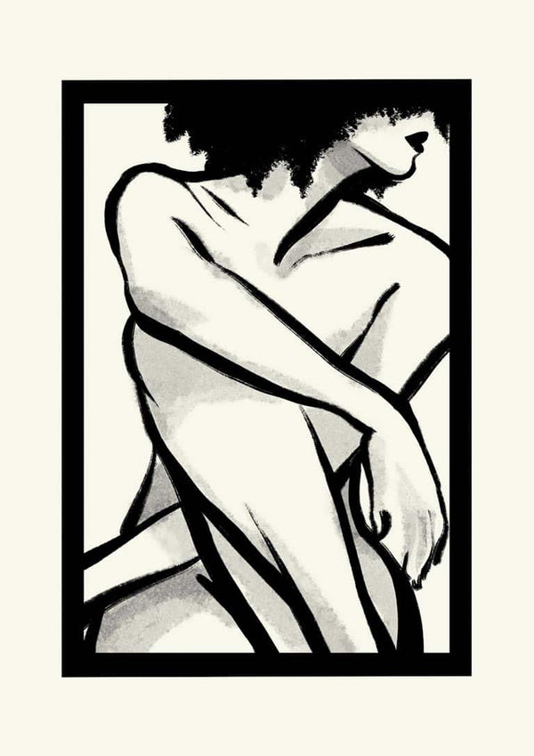 Poster „Form einer Frau“
