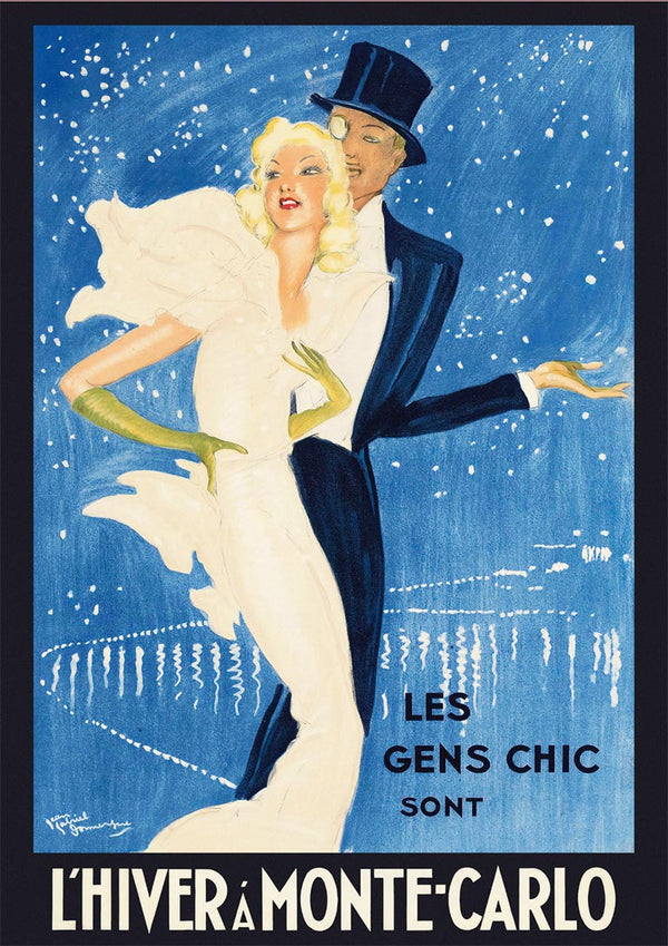 Poster Der Winter in Monte Carlo