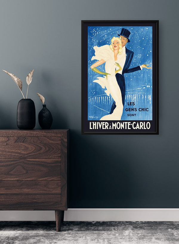 Poster Der Winter in Monte Carlo
