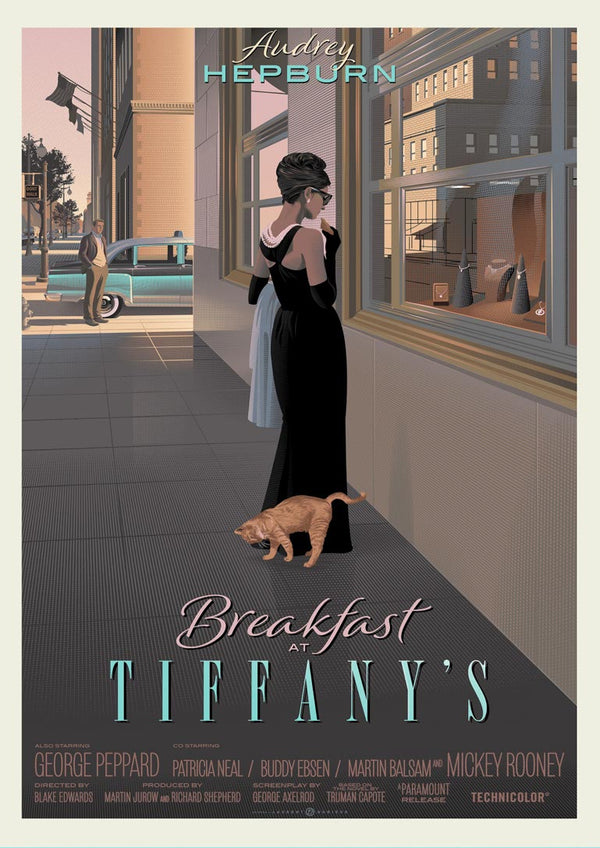 Audrey Hepburn - Frühstück bei Tiffany Poster