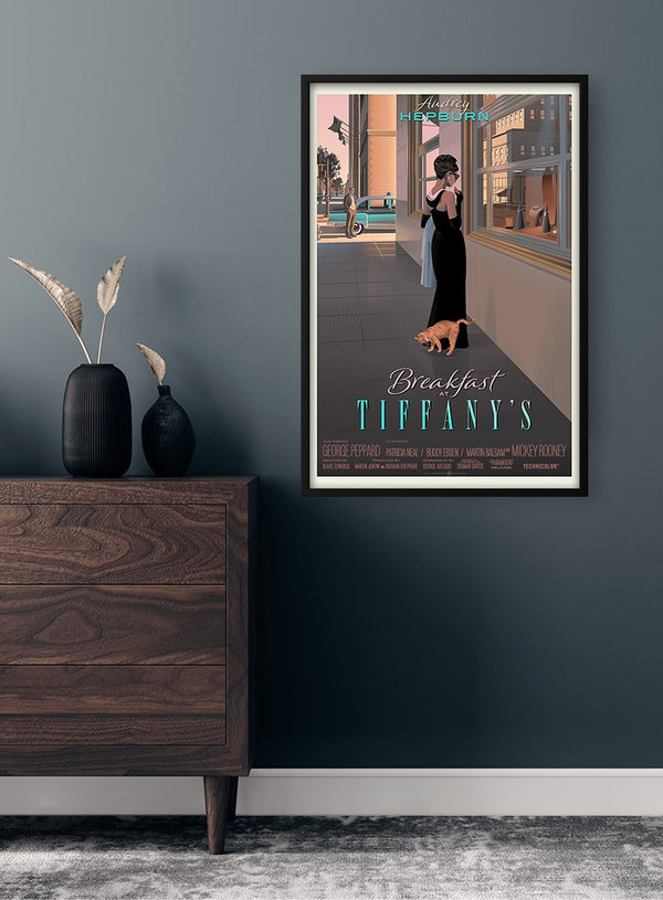 Audrey Hepburn - Frühstück bei Tiffany Poster