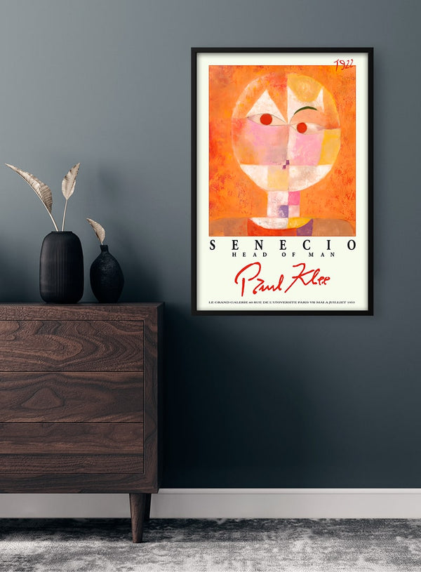 Paul Klee - Head of Man Poster