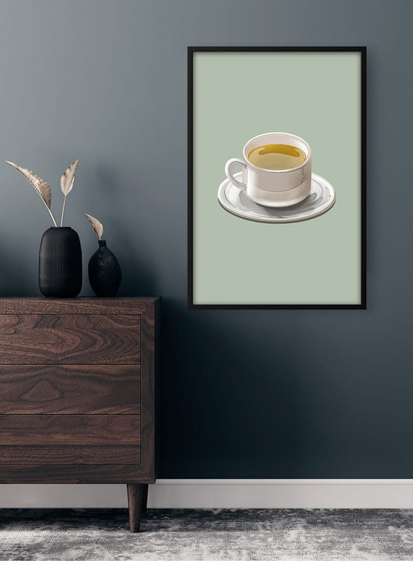 Grüner Tee Poster