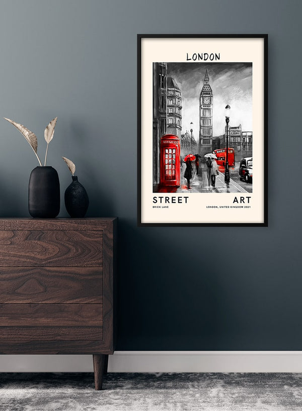 Street Art - London PLakat