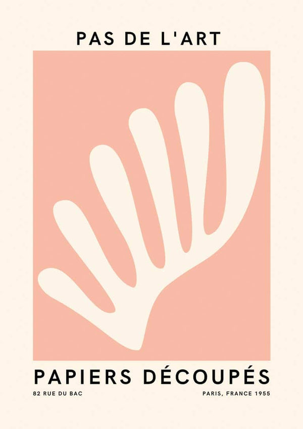 matisse inspiriertes Pas De L'art Poster