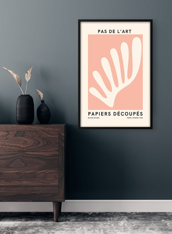 matisse inspiriertes Pas De L'art Poster