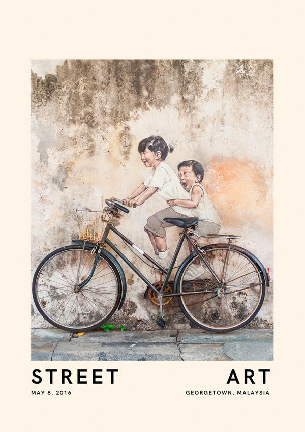 Street Art - Malaysia Poster