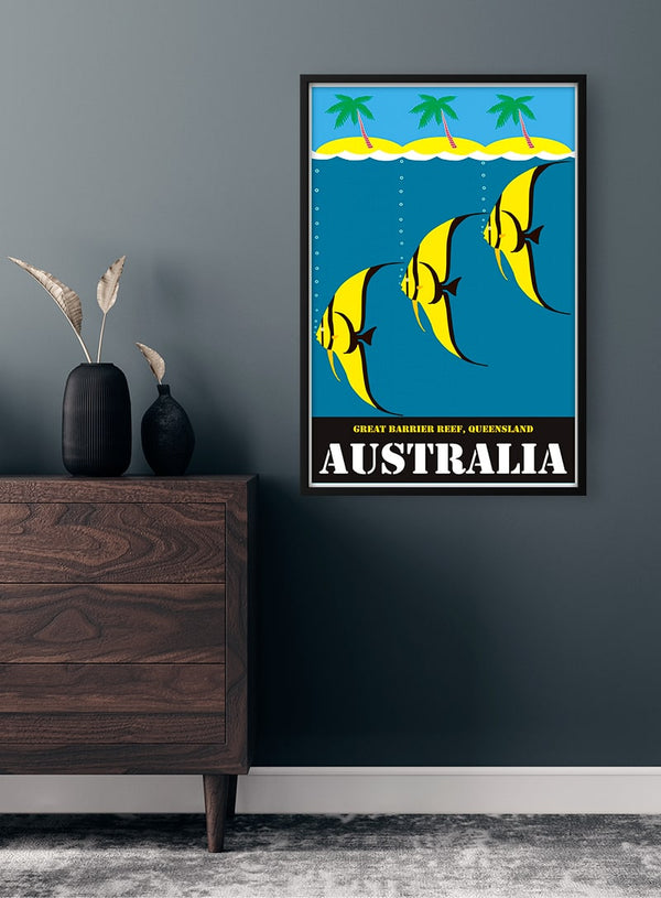 Australien Vintage Poster