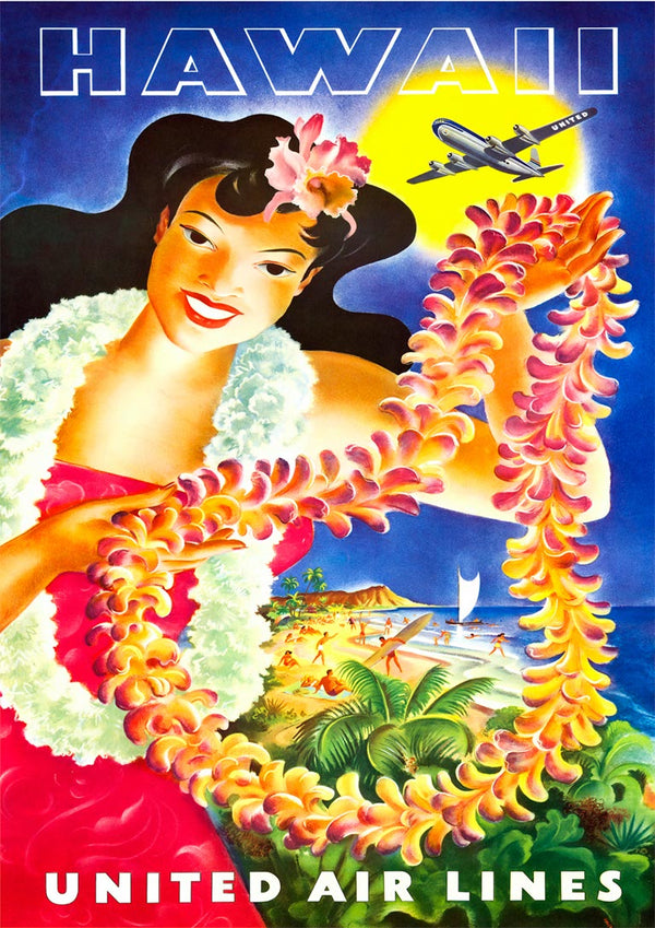 Hawaii-Vintage-Poster