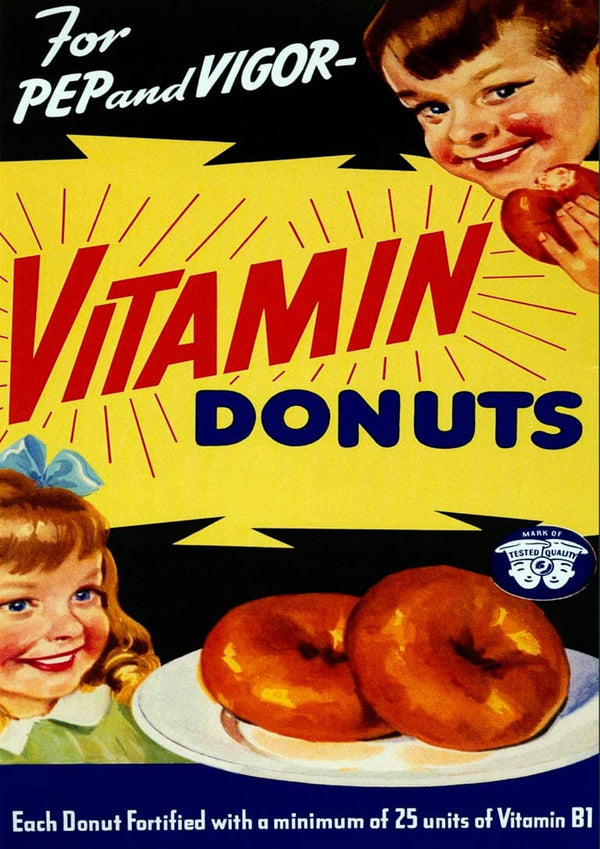 Vitamin-Donuts-Vintage-Poster