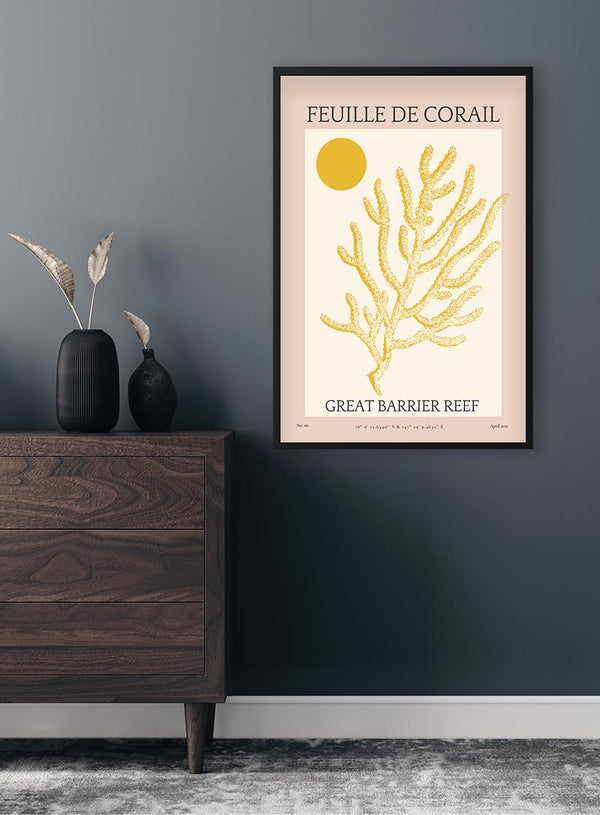 Feuille De Corail Nr. 06 Poster