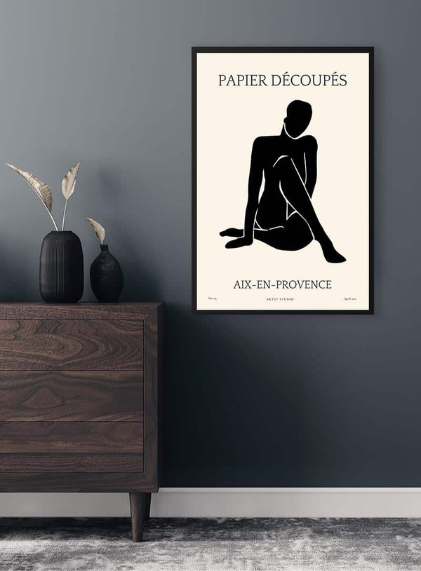 Papier Decoupé Nr. 03 Poster für Stuen