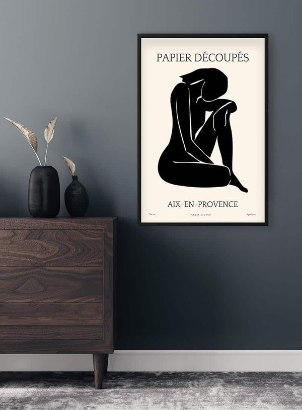 Papier Decoupé Nr. 05 Poster für Stuen