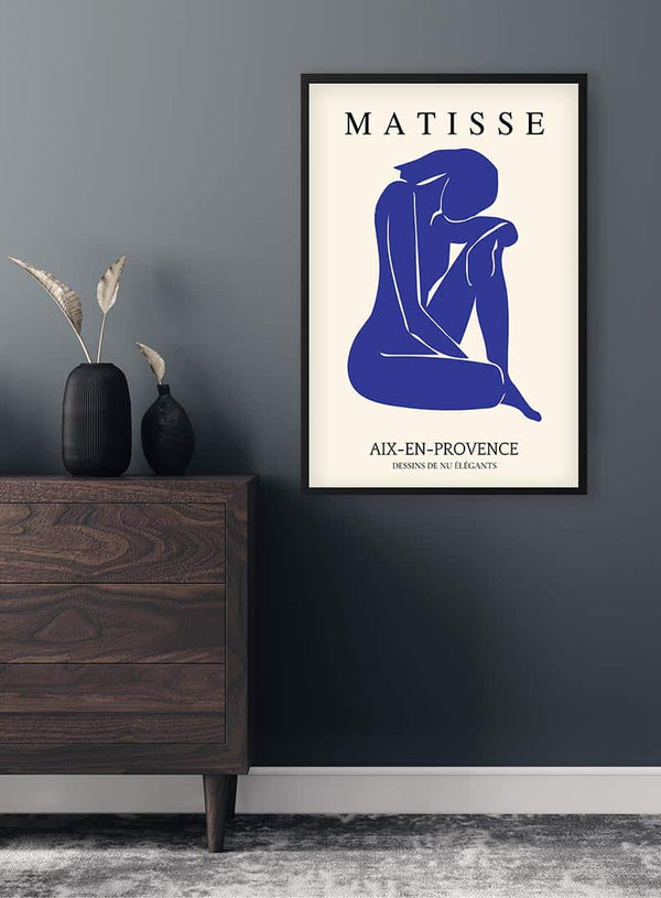 Matisse inspiriertes Ausschnittposter