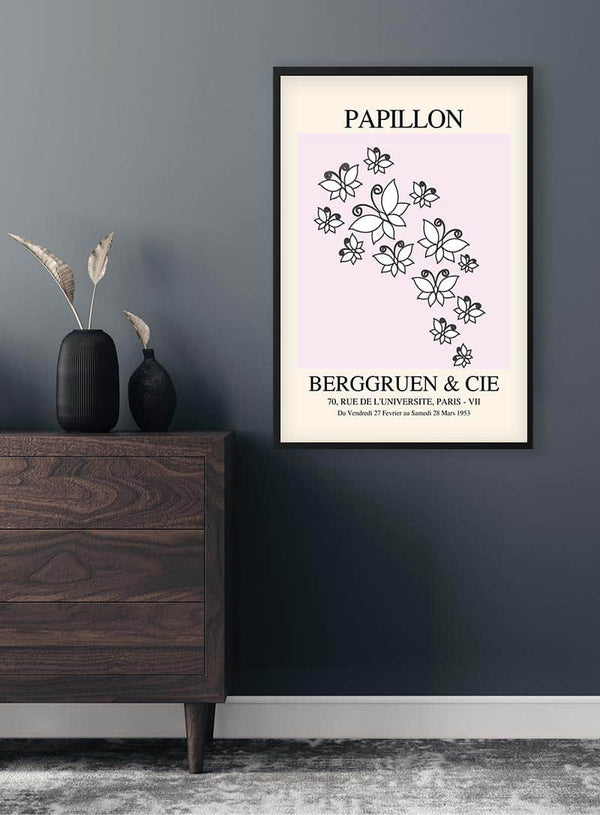 Inspiriertes Papillon Nr. 01 Poster