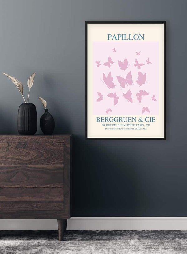 Inspiriertes Papillon Nr. 02 Poster