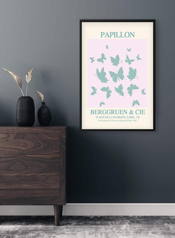 Inspiriertes Papillon Nr. 03 Poster