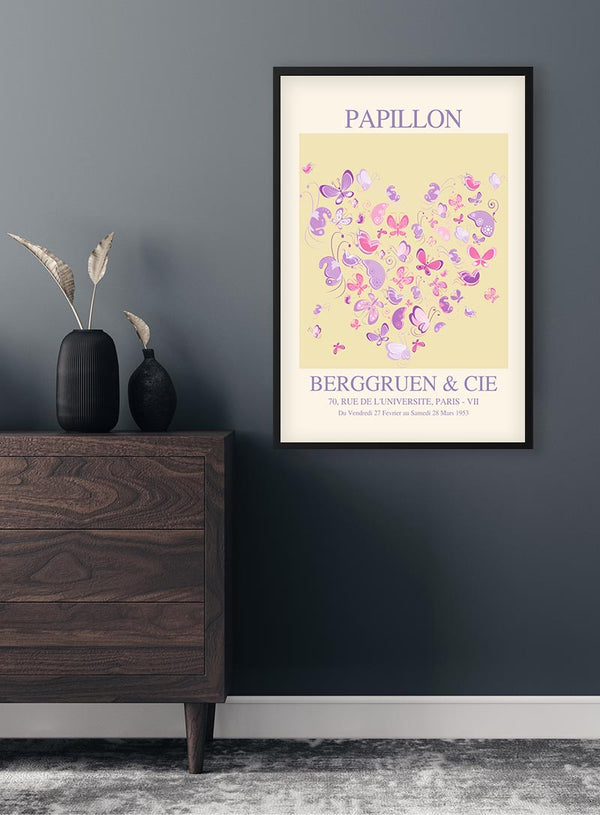Inspiriertes Papillon Nr. 04 Poster