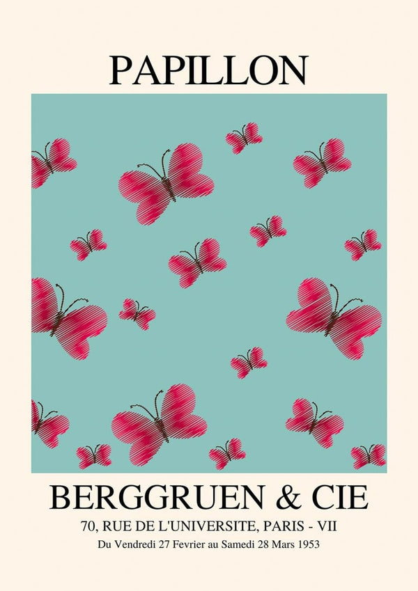 Inspiriertes Papillon Nr. 05 Poster