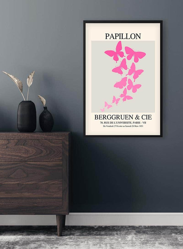 Inspiriertes Papillon Nr. 06 Poster