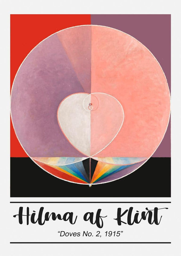 Hilma af Klint – Tauben Nr. 2 Poster
