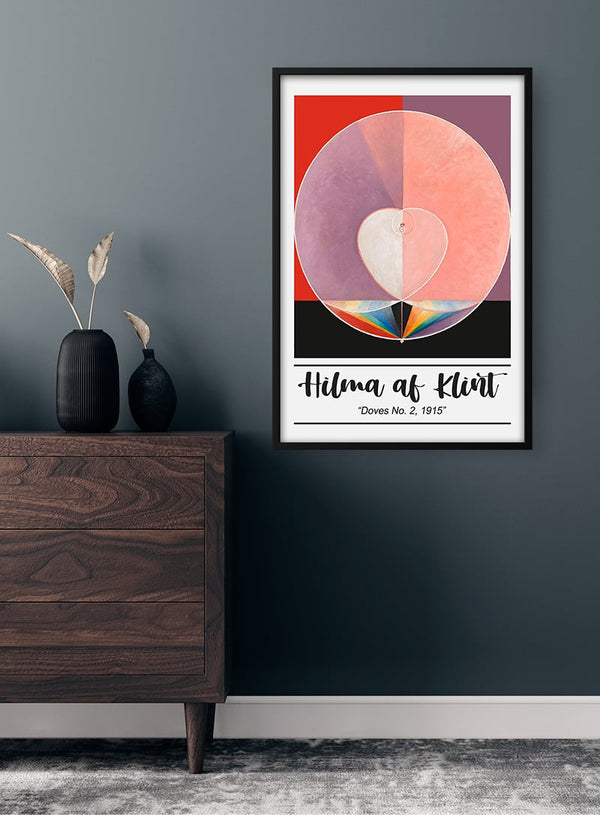 Hilma af Klint – Tauben Nr. 2 Poster