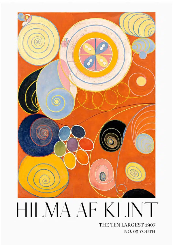 Hilma af Klint – Jugend Nr. 3 Poster