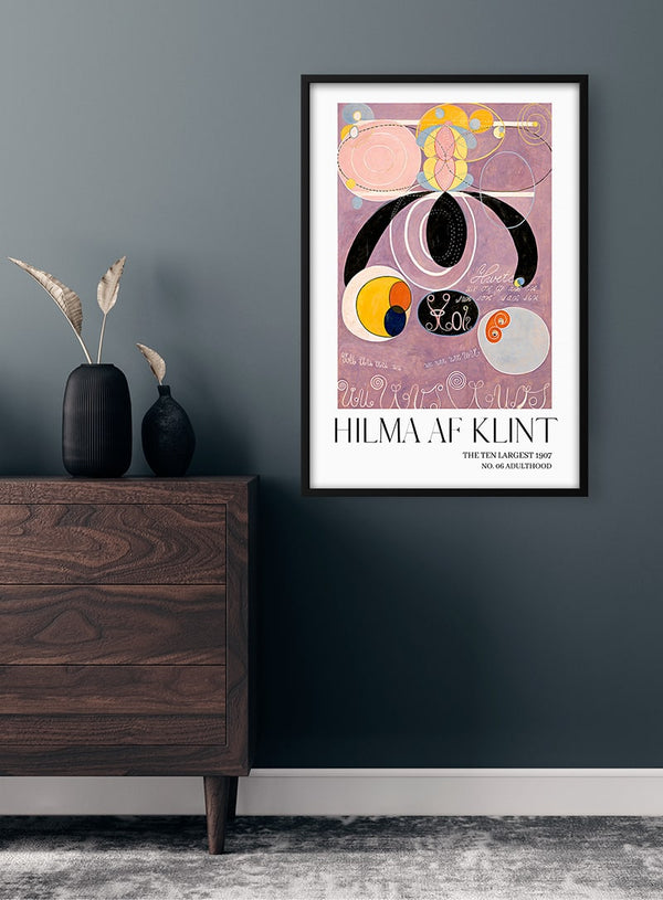 Hilma af Klint – Erwachsensein Nr. 6 Poster