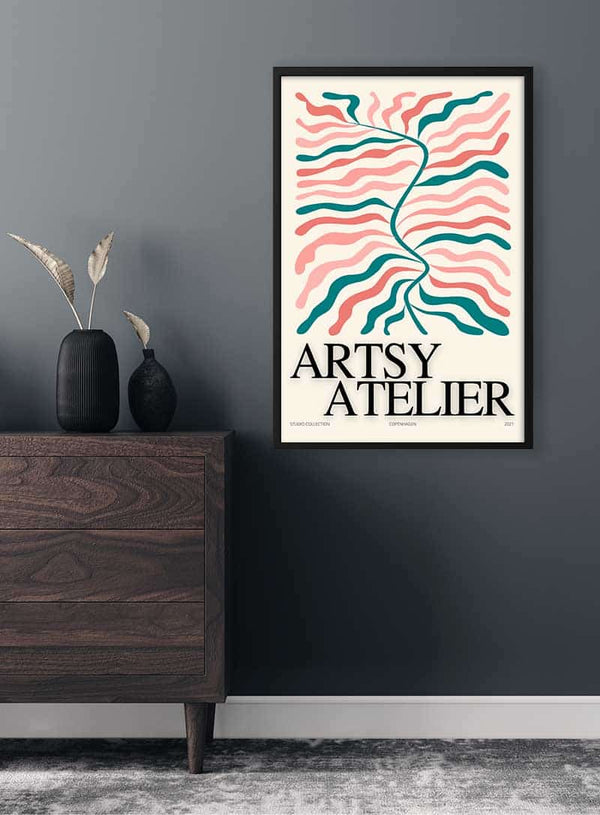 Blume - Künstlerisches Atelier Poster