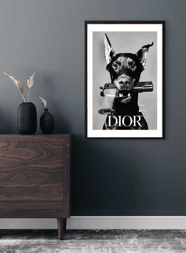 Dior-Hundeposter