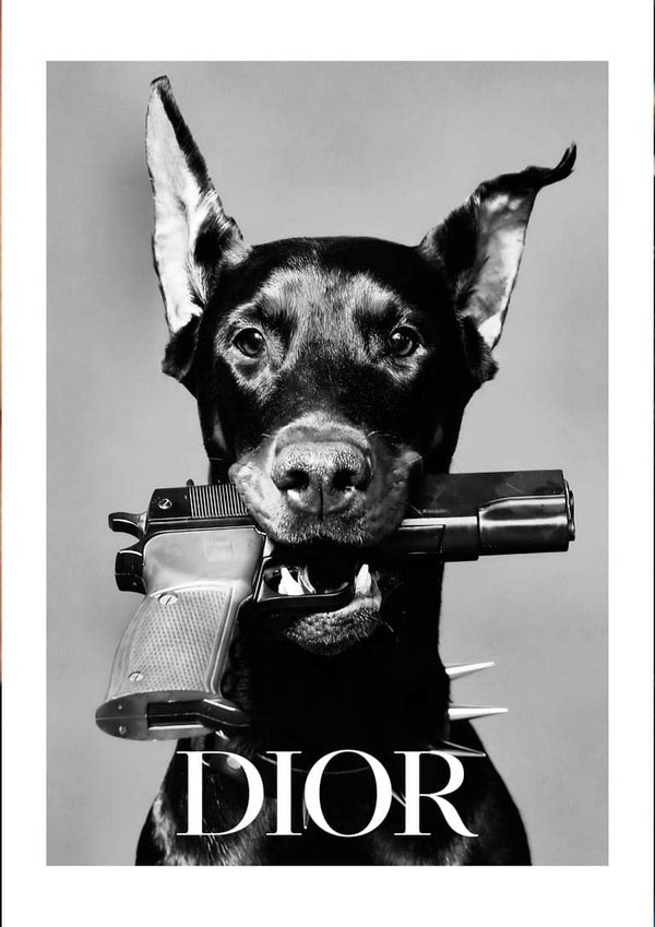 Dior-Hundeposter