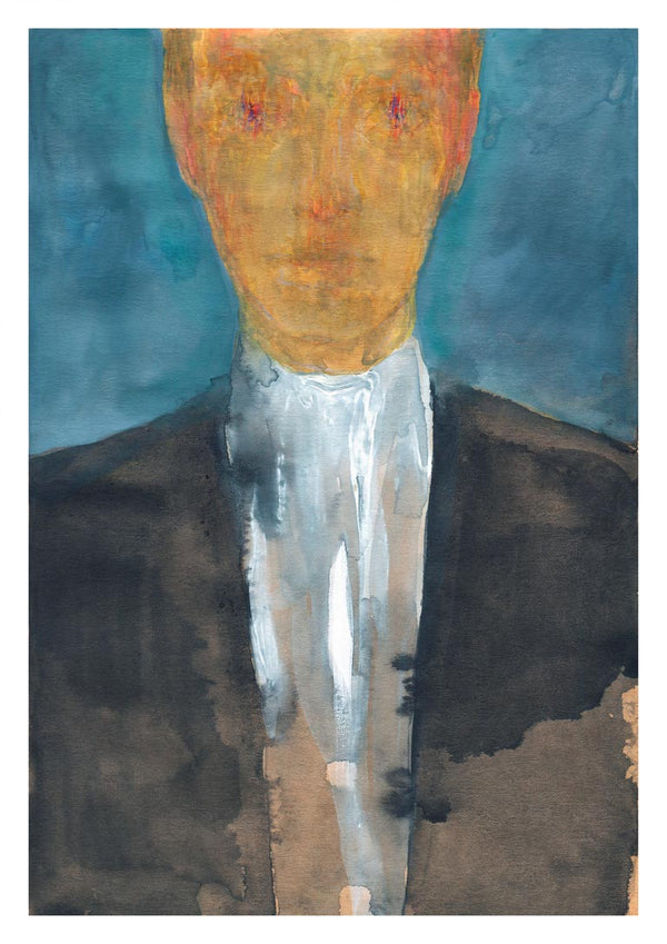 Anonymer Mann Poster