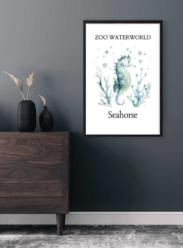 Zoo Waterworld Seepferdchen Poster