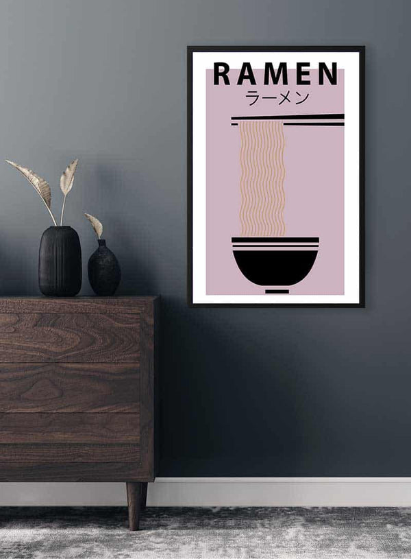 Ramen-Nudeln Poster