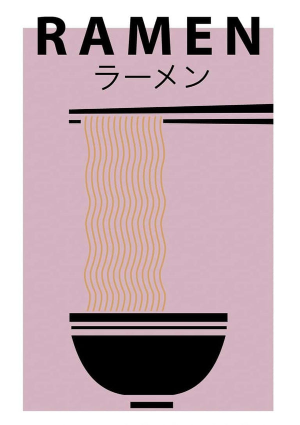 Ramen-Nudeln Poster