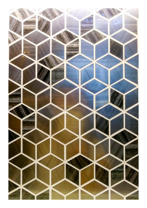 Poster Fliesenwand