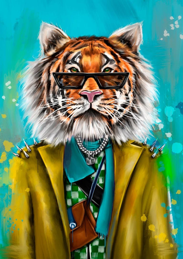 Cool wie Tiger Poster