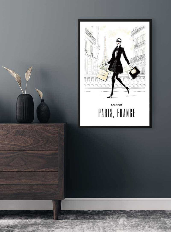 Mode in Paris Poster