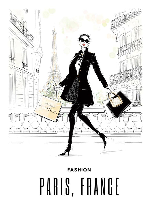 Mode in Paris Poster